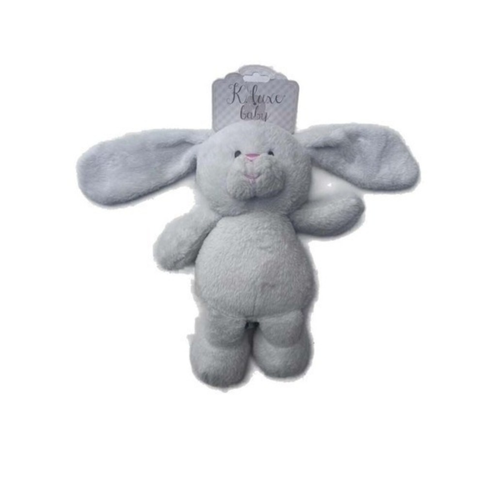 Newborn  Bunny Rabbit Plush Stuffed Animal Rattle & Crinkle Ears BRAND NEW